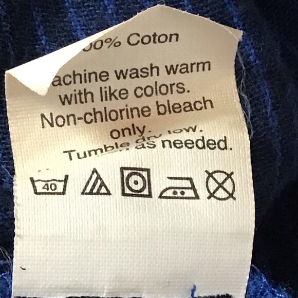 Madewell Latitude Royal Blue Black Buffalo Check Tunic Shirtdress Dress sz XS - Picture 6 of 7